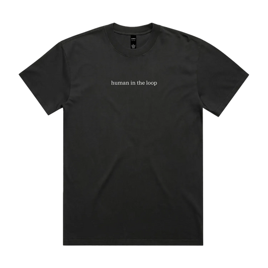 Faded Coal front flat lay