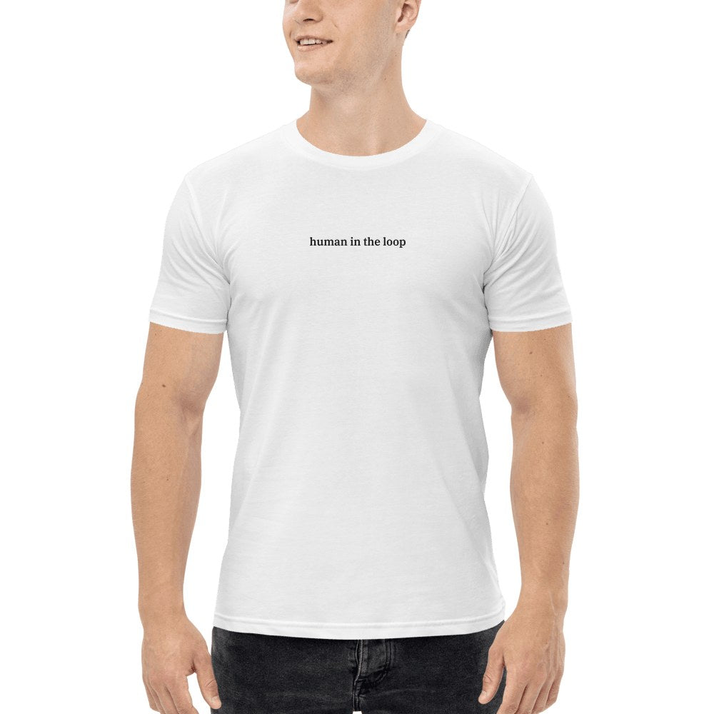Human in the Loop Tee in White