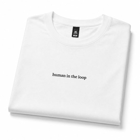 Human in the Loop Tee in White