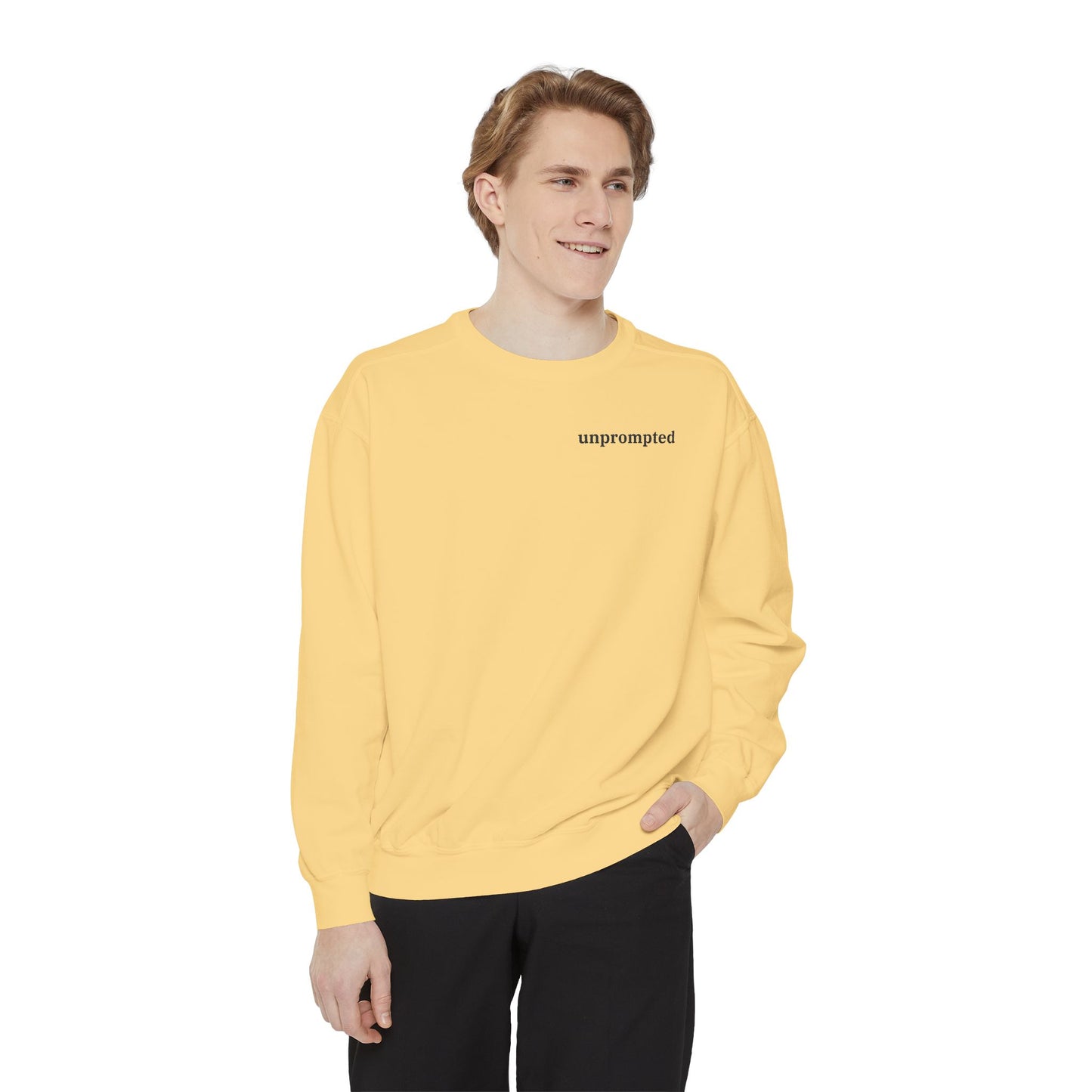 unprompted sweatshirt