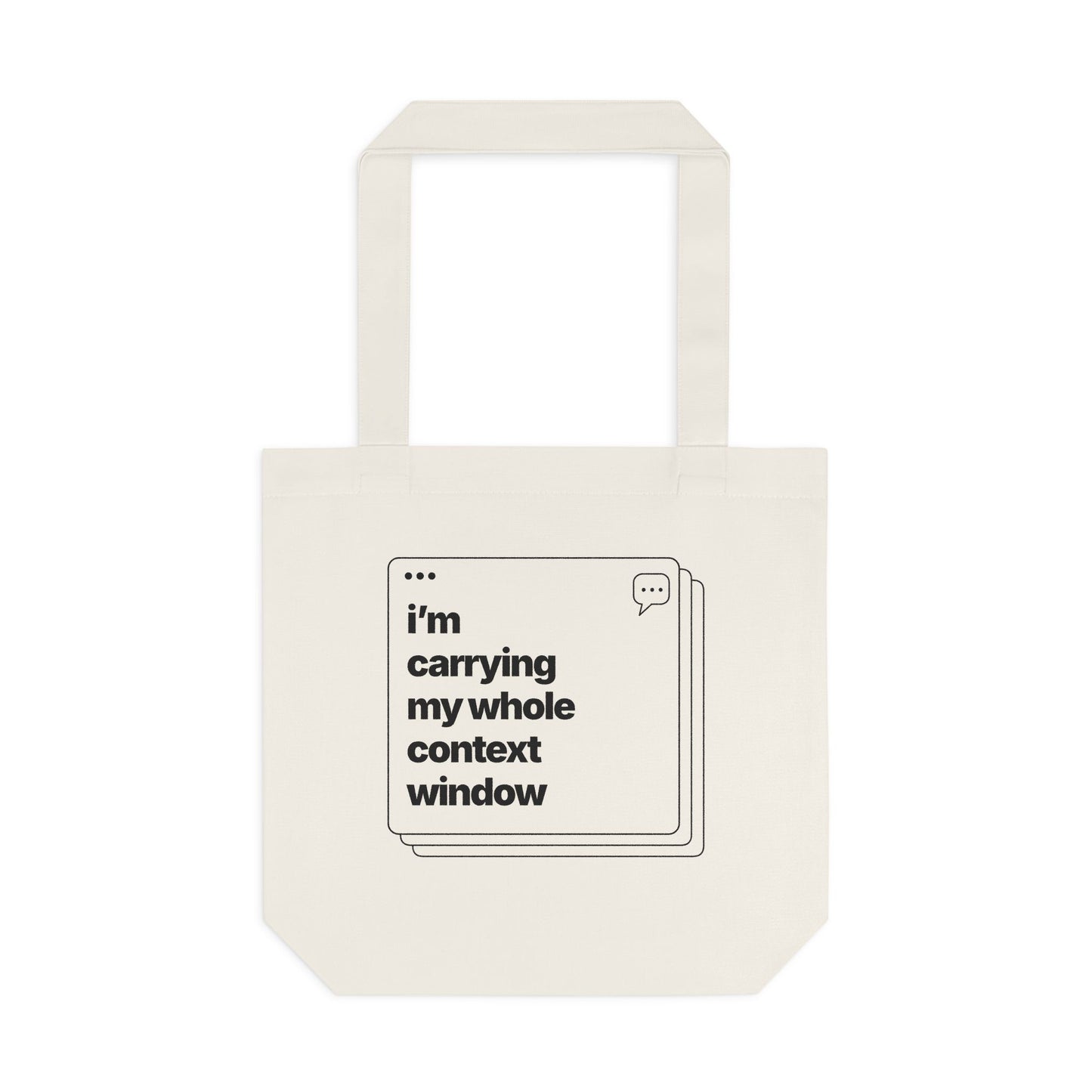 I’m Carrying My Whole Context Window Tote