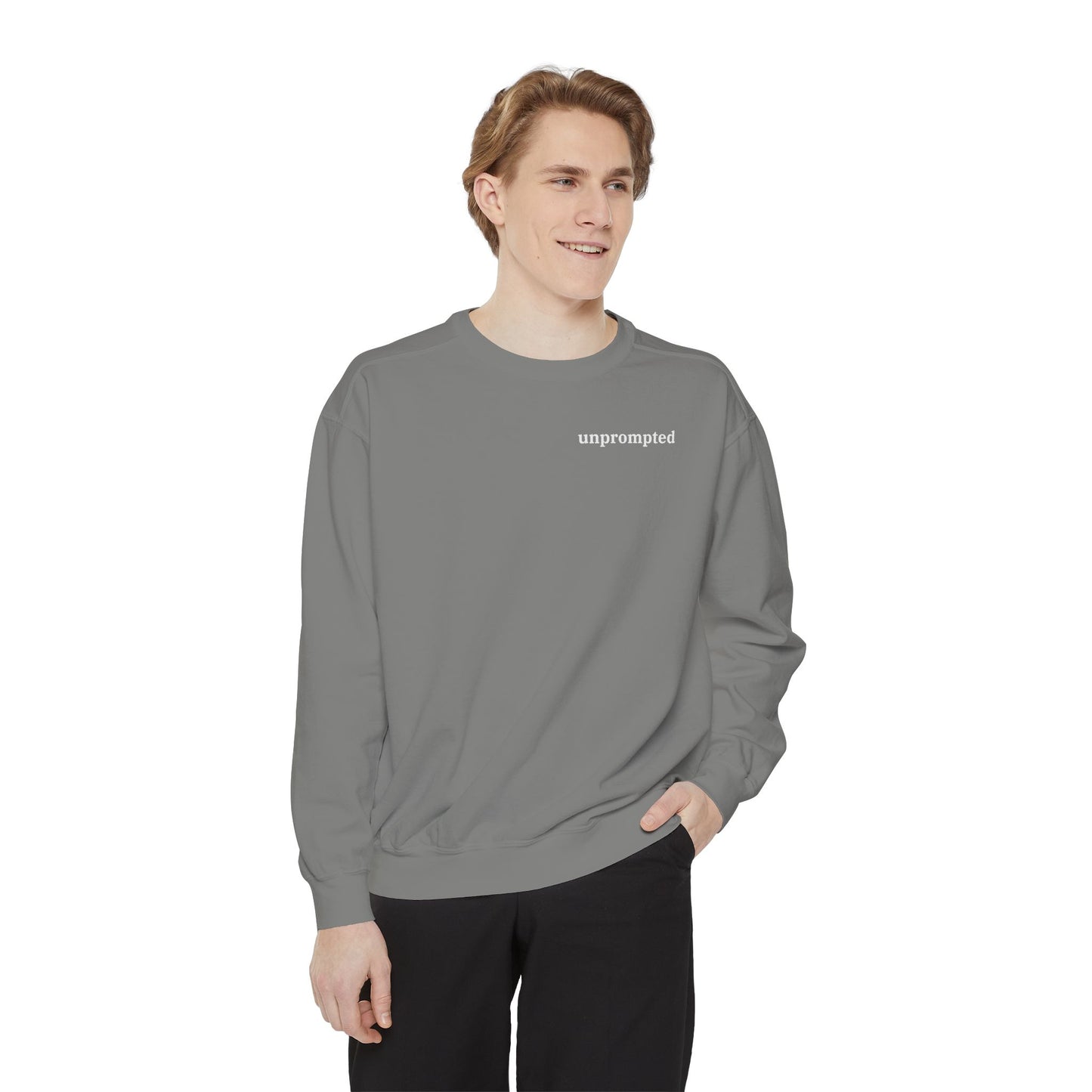 unprompted sweatshirt
