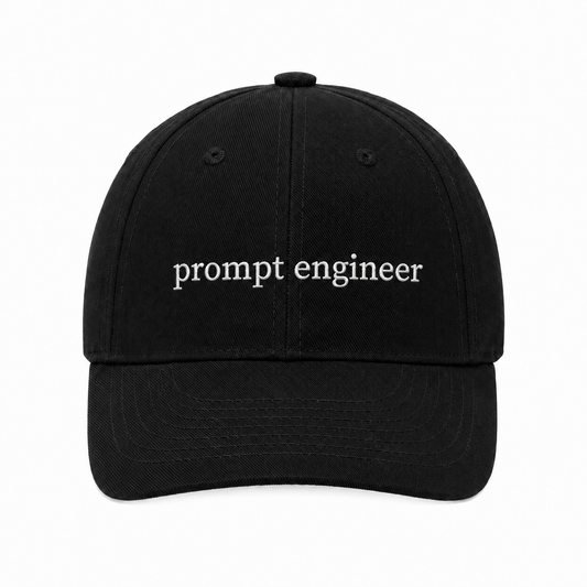 Prompt Engineer Cap - Embroidered