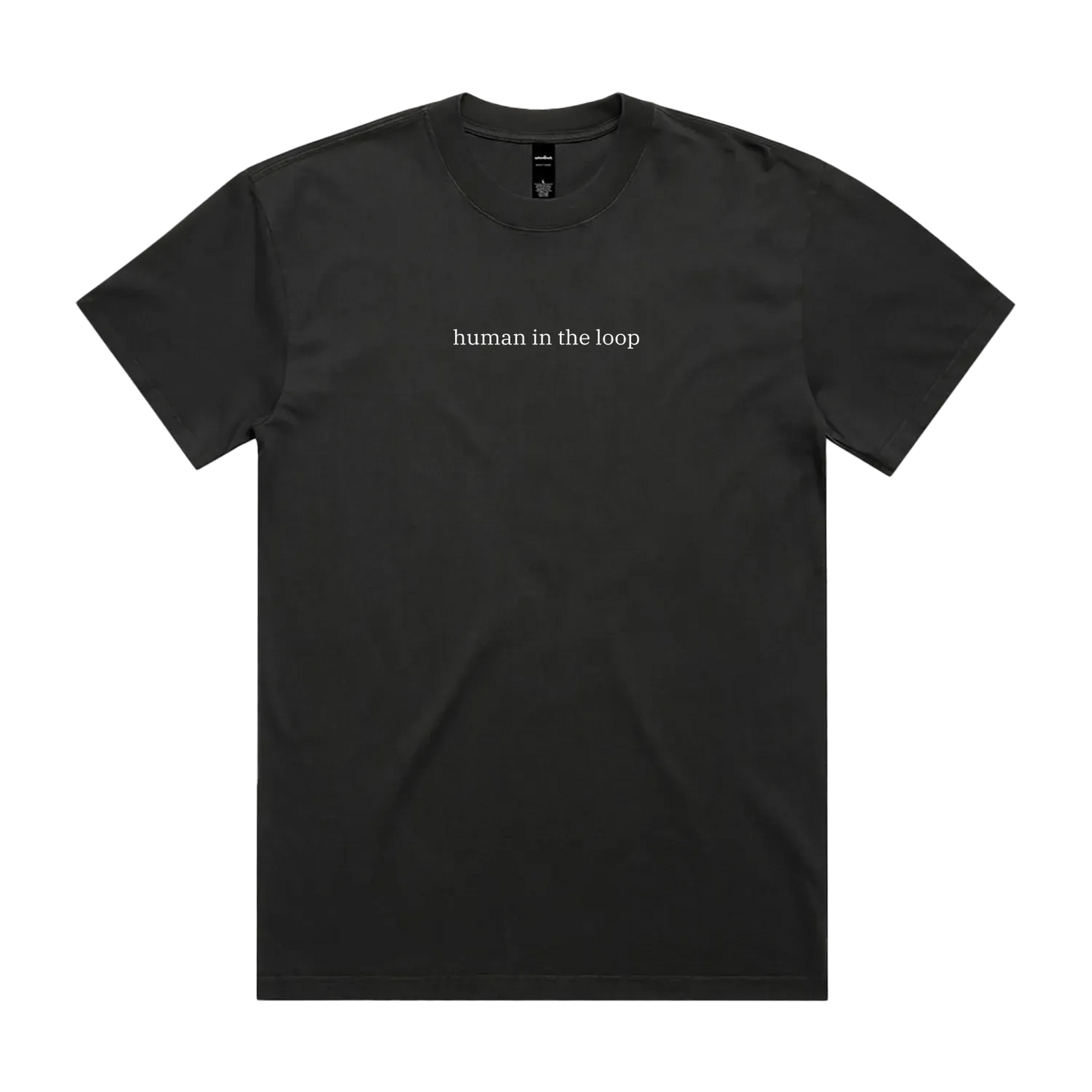 Faded Coal  front flat lay