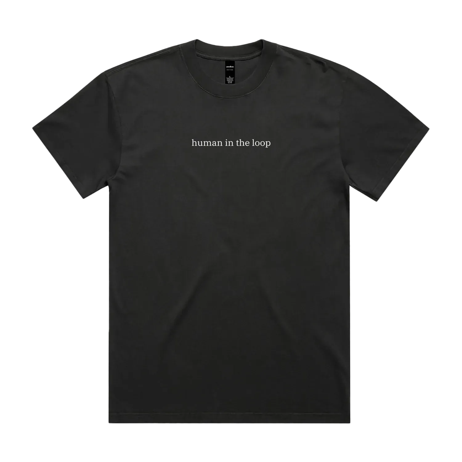 Faded Coal  front flat lay