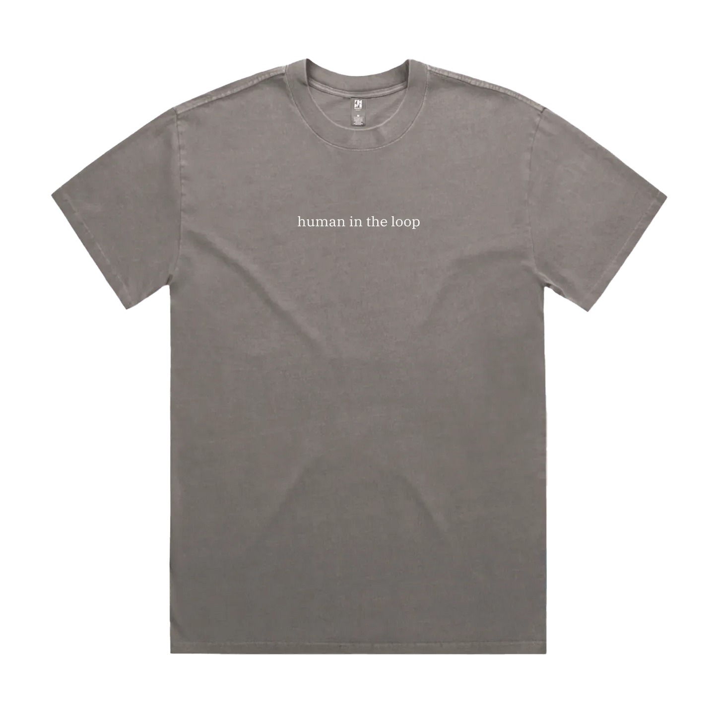 Faded Grey front flat lay
