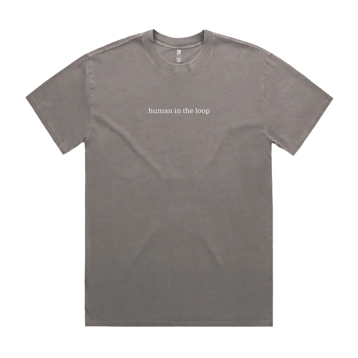 Faded Grey front flat lay
