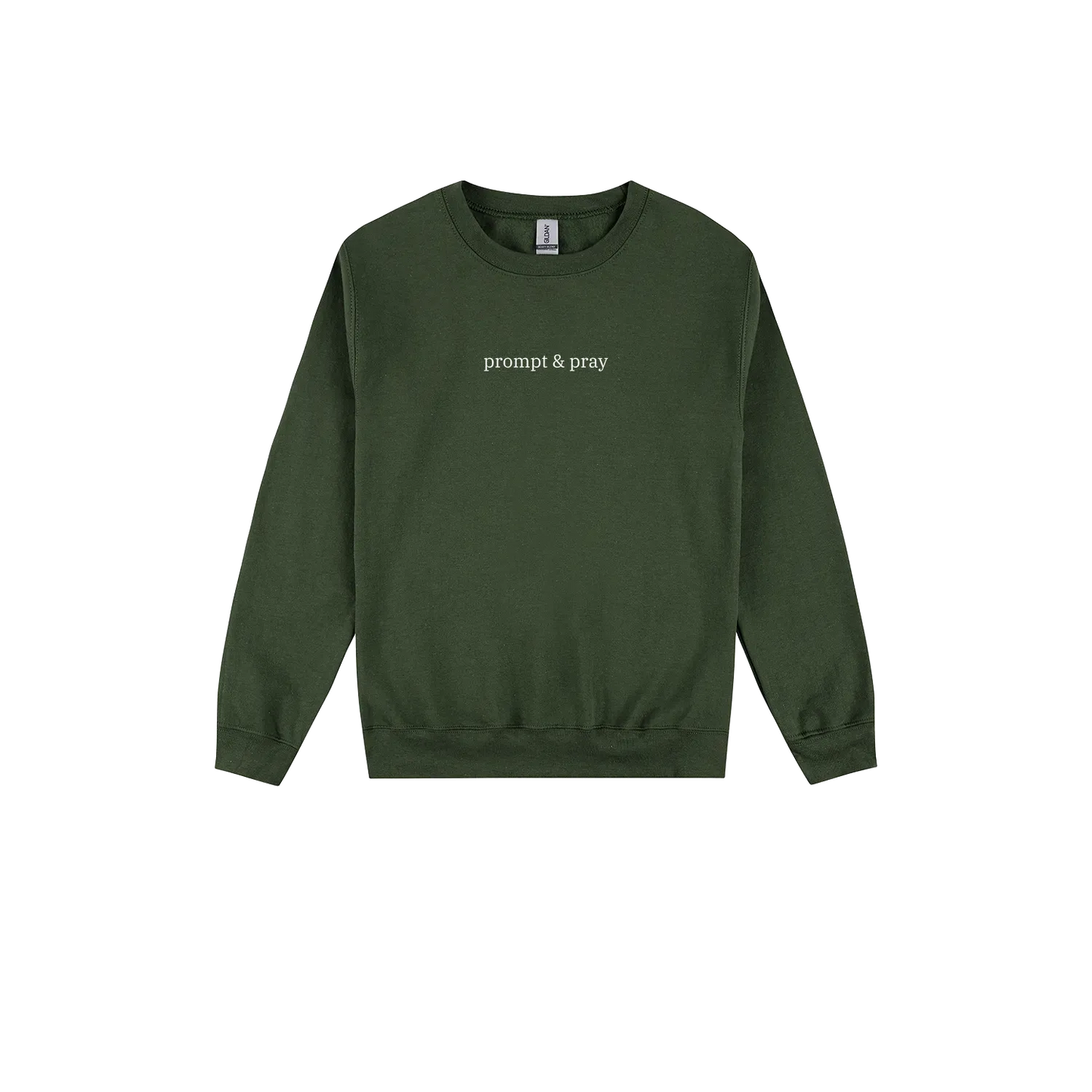 Forest Green front flat lay
