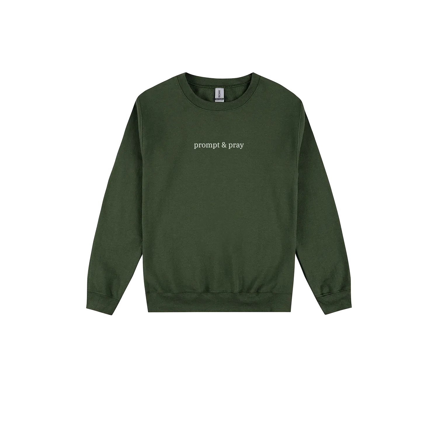 Forest Green front flat lay