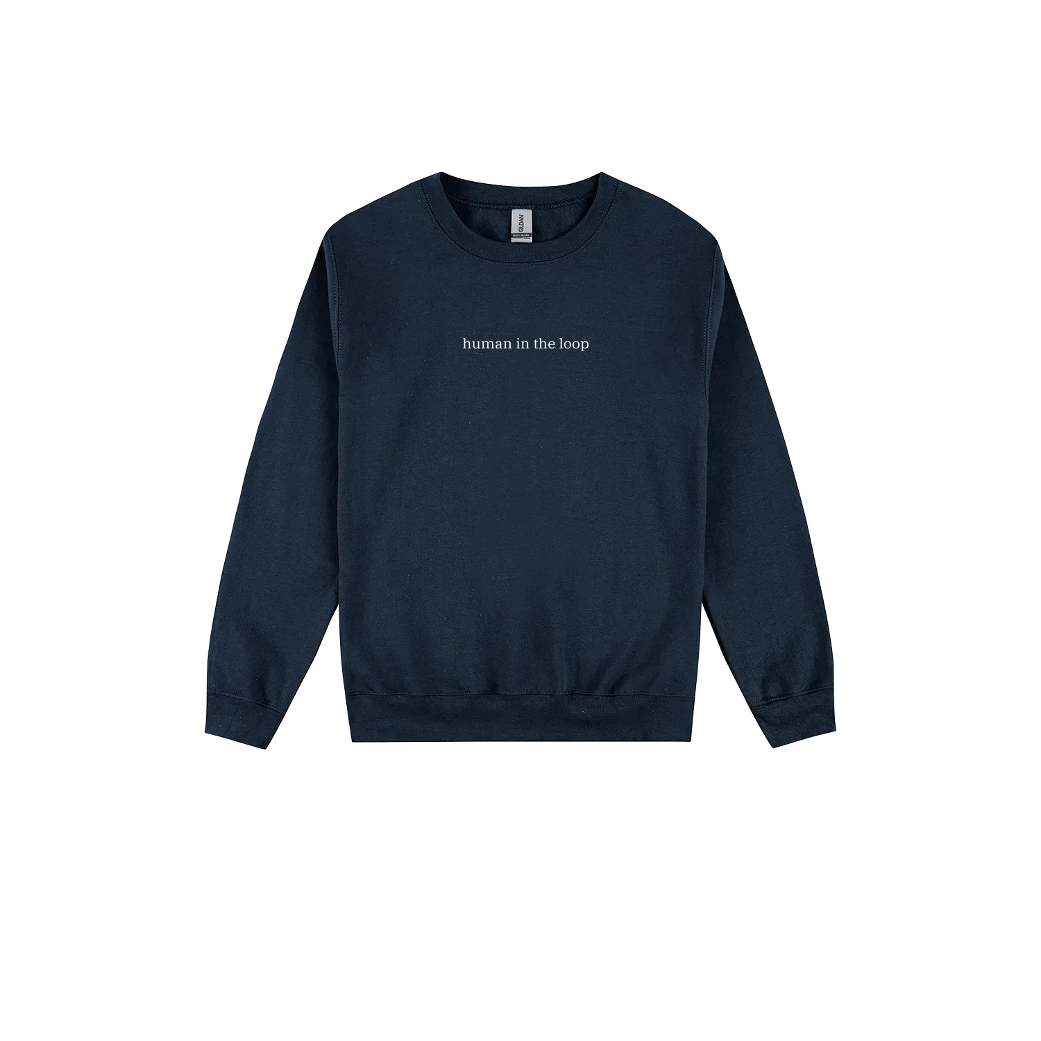 Navy front flat lay