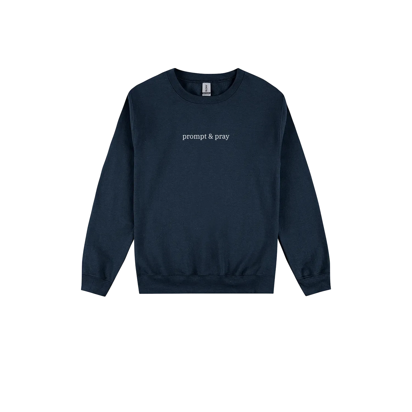 Navy front flat lay