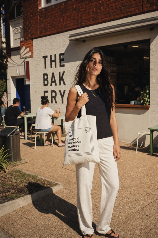 I’m Carrying My Whole Context Window Tote