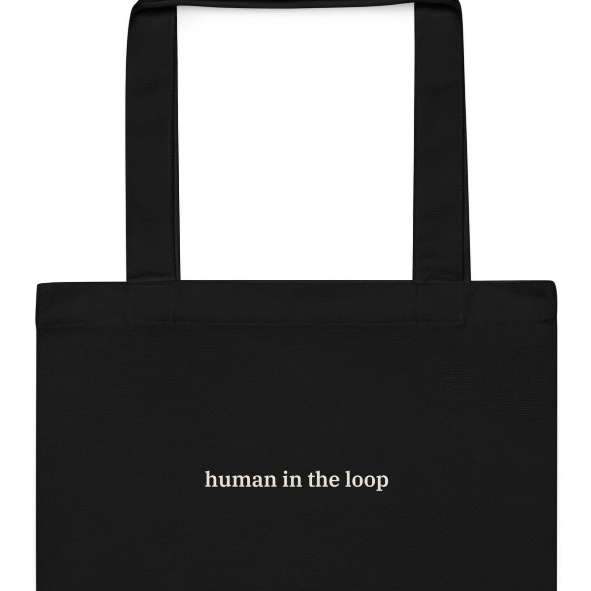 Human in the Loop Tote in Black