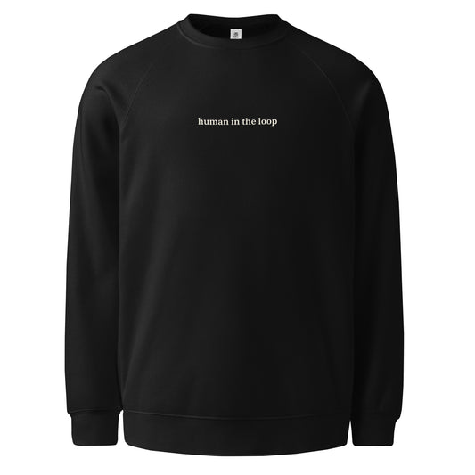 Human in the Loop Raglan Sweatshirt 1