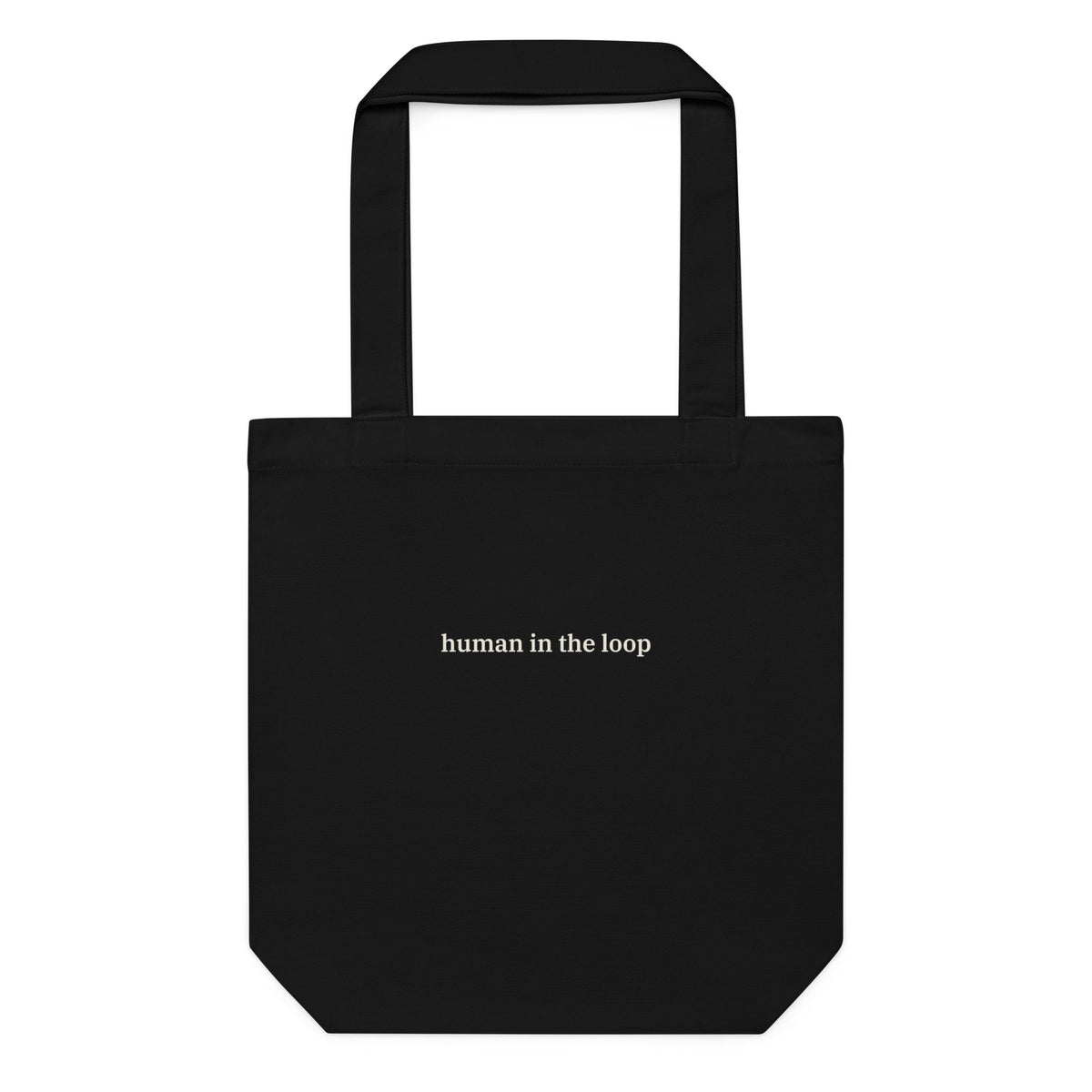 Human in the Loop Tote in Black