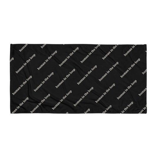 Human in the Loop Beach Towel 1