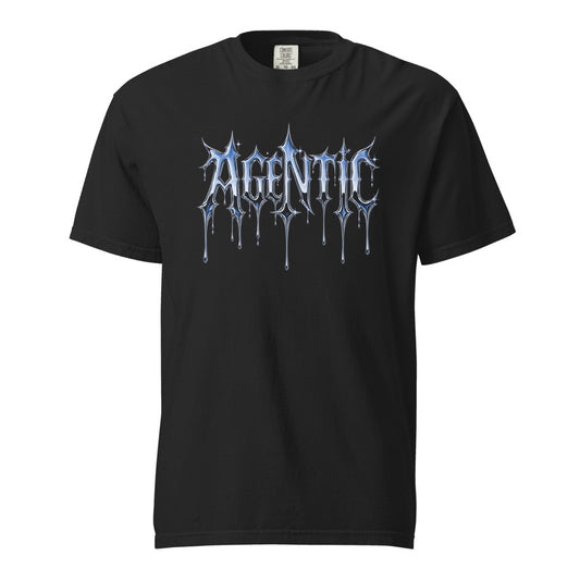 Agentic Heavy Tee in Black