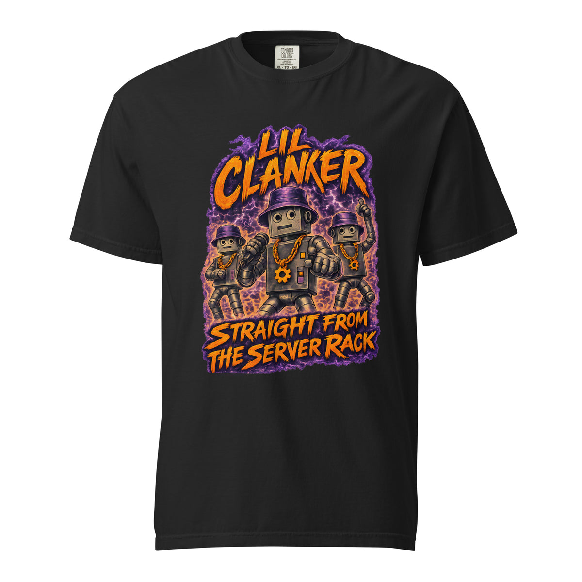 Lil Clanker Heavy Tee in Black